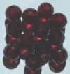 12 20mm Acrylic Faceted Garnet